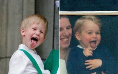 小王子喬治的日常真是活潑可愛，不過他的性格，外貌真的都是遺傳