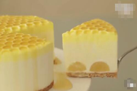 甜点:蜂蜜芝士蛋糕