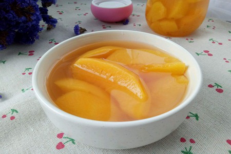 黃桃罐頭自製方法