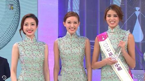2017年香港小姐冠军雷庄儿素颜曝光 前三甲香港佳丽颜值点评