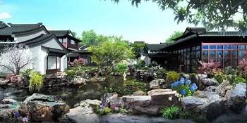 擁有中國風格的園林設計的豪宅 皇家公主待遇