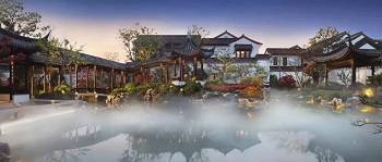 拥有中国风格的园林设计的豪宅 皇家公主待遇