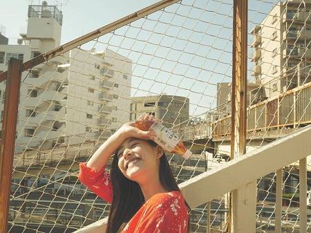 日本90后美女明星新木優子最新清純寫真，夕陽攝影惹人心動
