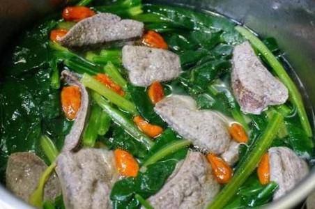 猪肝汤的做法：菠菜猪肝汤做法大全详细家常窍门